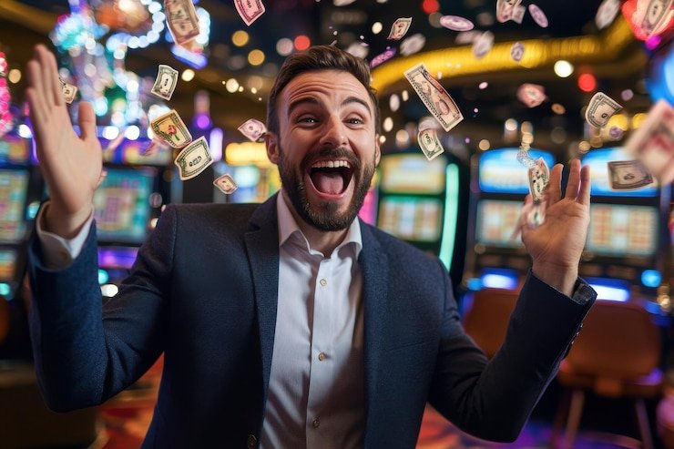 Studio live-dealer dengan multi-kamera menampilkan blackjack dan roulette di sinar303
